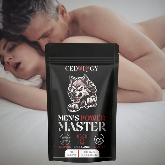 Men's Power Master – 100% Organic Dietary Supplement for Stamina & Vitality (10 Unit)
