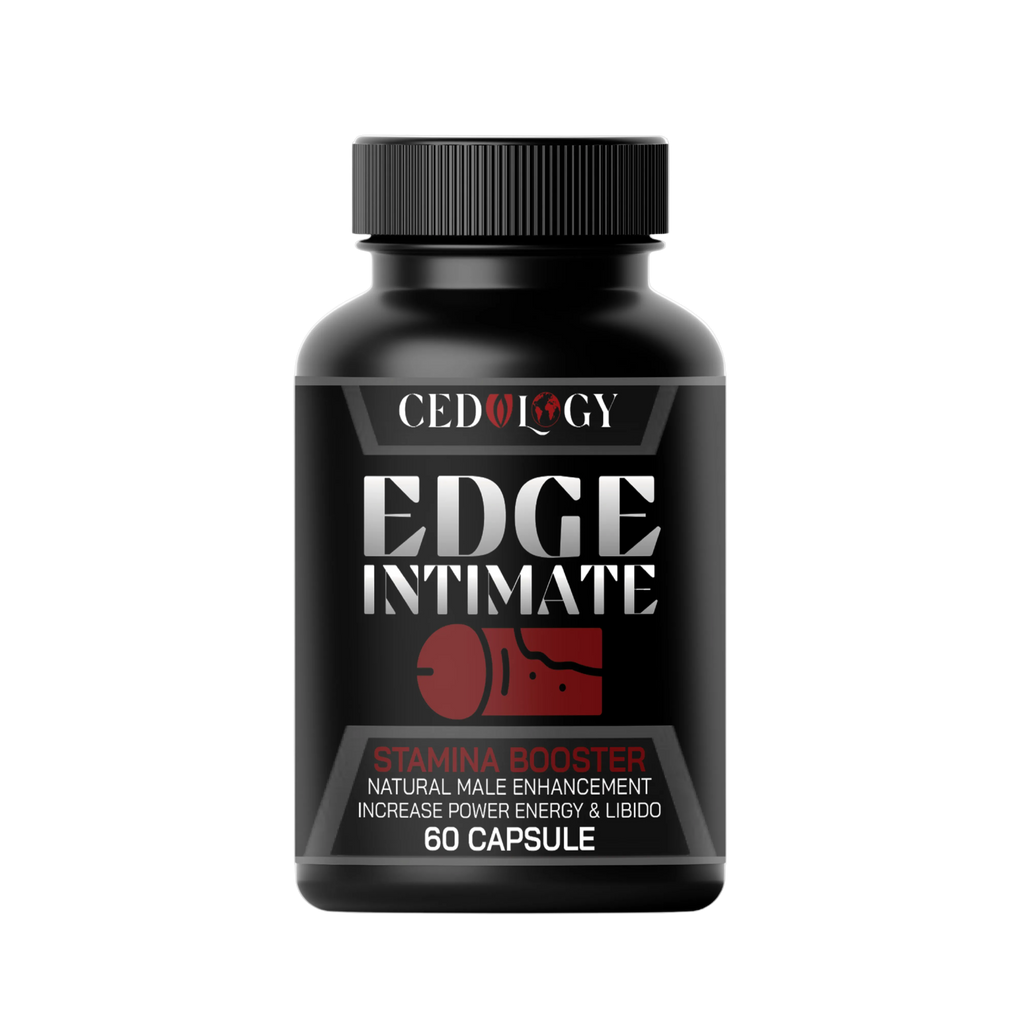 Edge Intimate – 100% Organic Men's Energy & Vitality Supplement (60 Unit)