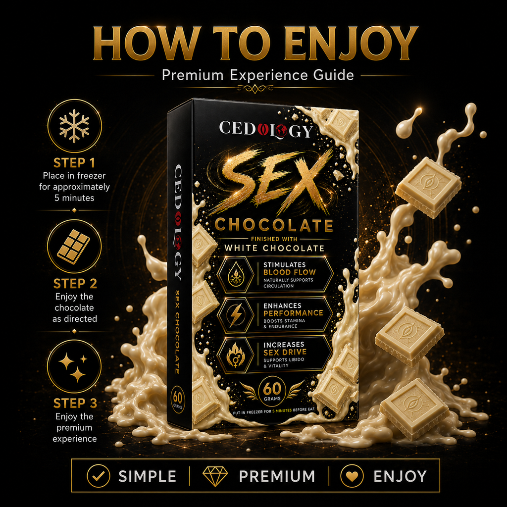 Sex White Chocolate - Premium White Chocolate Experience (60 Grams)