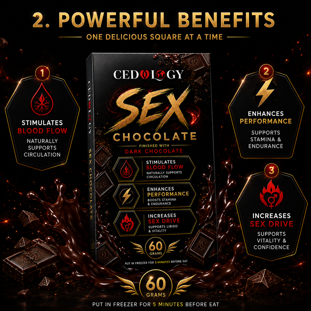 Sex Dark Chocolate - Premium Dark Chocolate Experience (60 Grams)