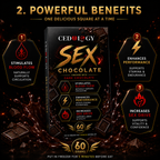 Sex Dark Chocolate - Premium Dark Chocolate Experience (60 Grams)