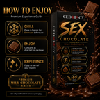 Sex Milk Chocolate - Premium Milk Chocolate Experience (60 Grams)