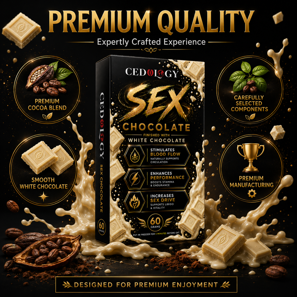 Sex White Chocolate - Premium White Chocolate Experience (60 Grams)