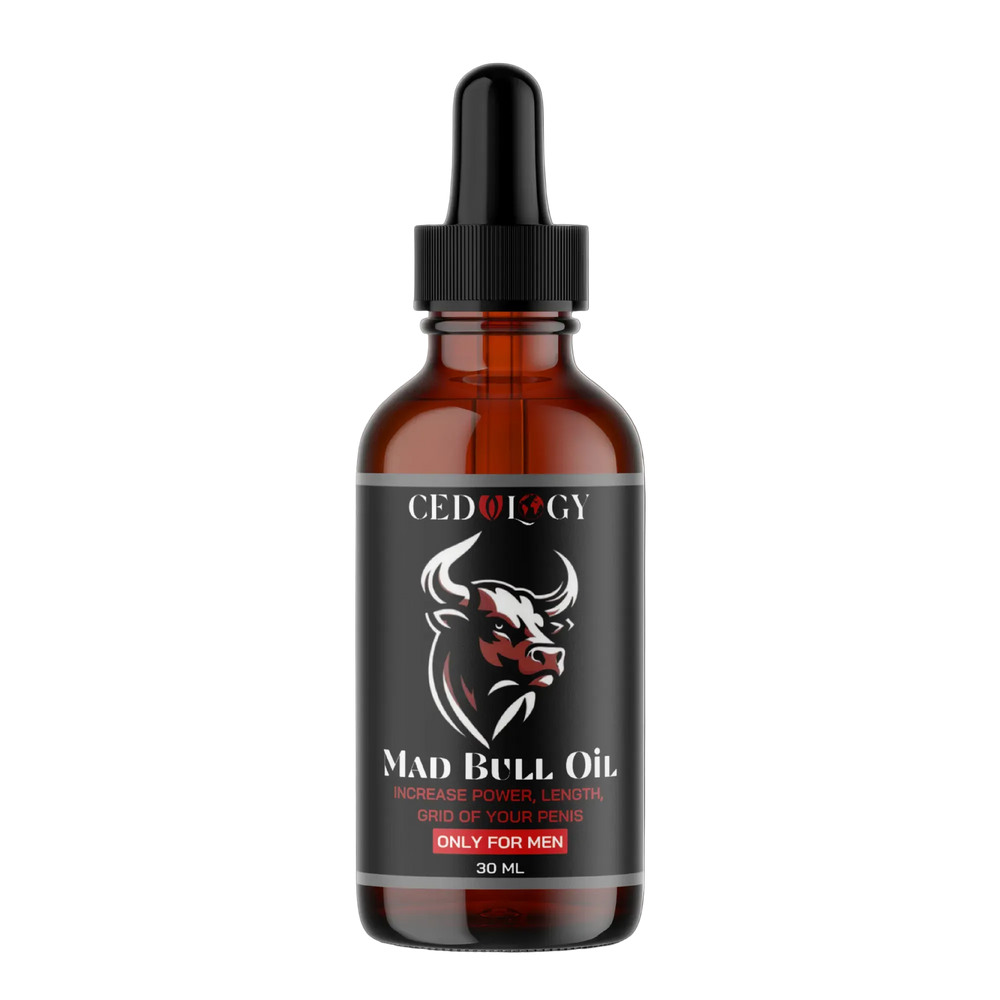 Madbull Oil – 100% Pure & Natural Male Massage Oil (30ml)