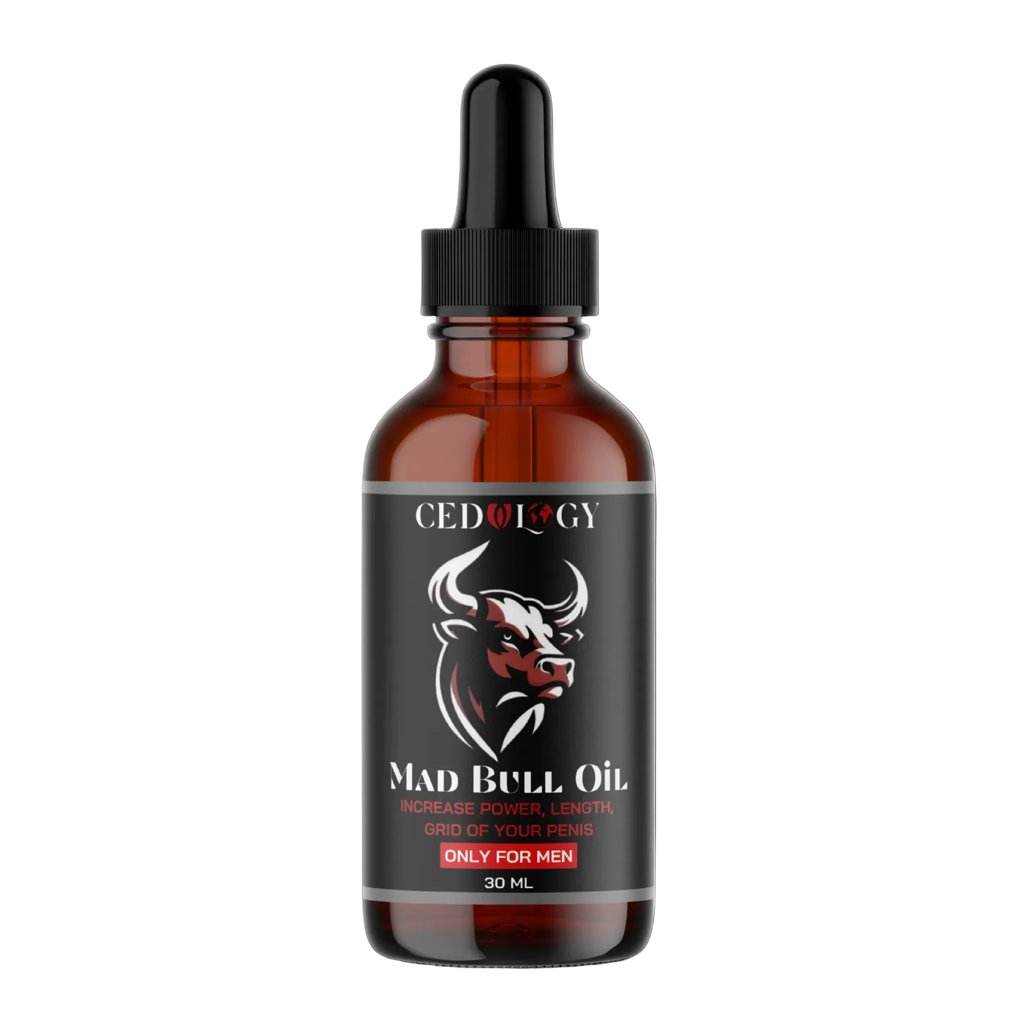 Madbull Oil – 100% Pure & Natural Male Massage Oil (30ml)