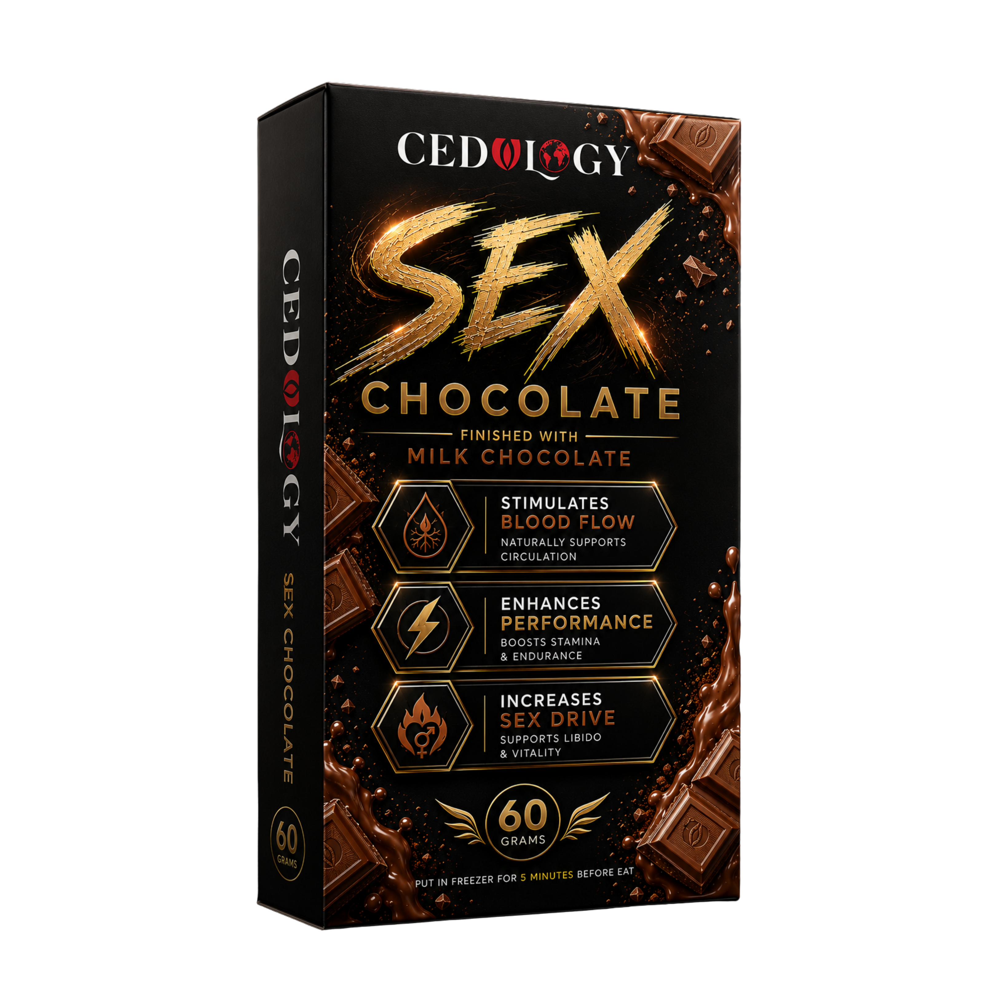 Sex Milk Chocolate - Premium Milk Chocolate Experience (60 Grams)