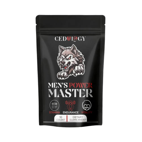 Men's Power Master – 100% Organic Dietary Supplement for Stamina & Vitality (10 Unit)