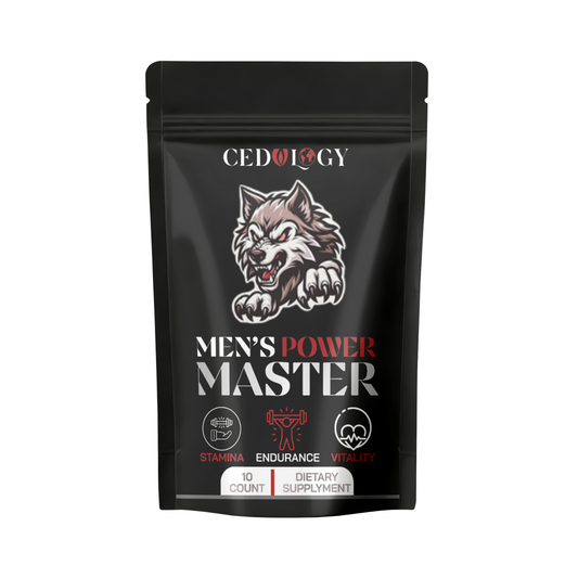 Men's Power Master – 100% Organic Dietary Supplement for Stamina & Vitality (10 Unit)