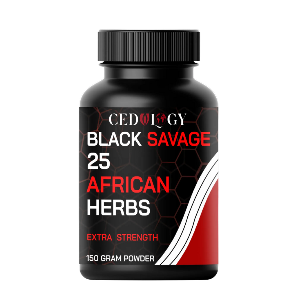 Black Savage - 25 Herbal Blend Powder for Extra Strength (150g)