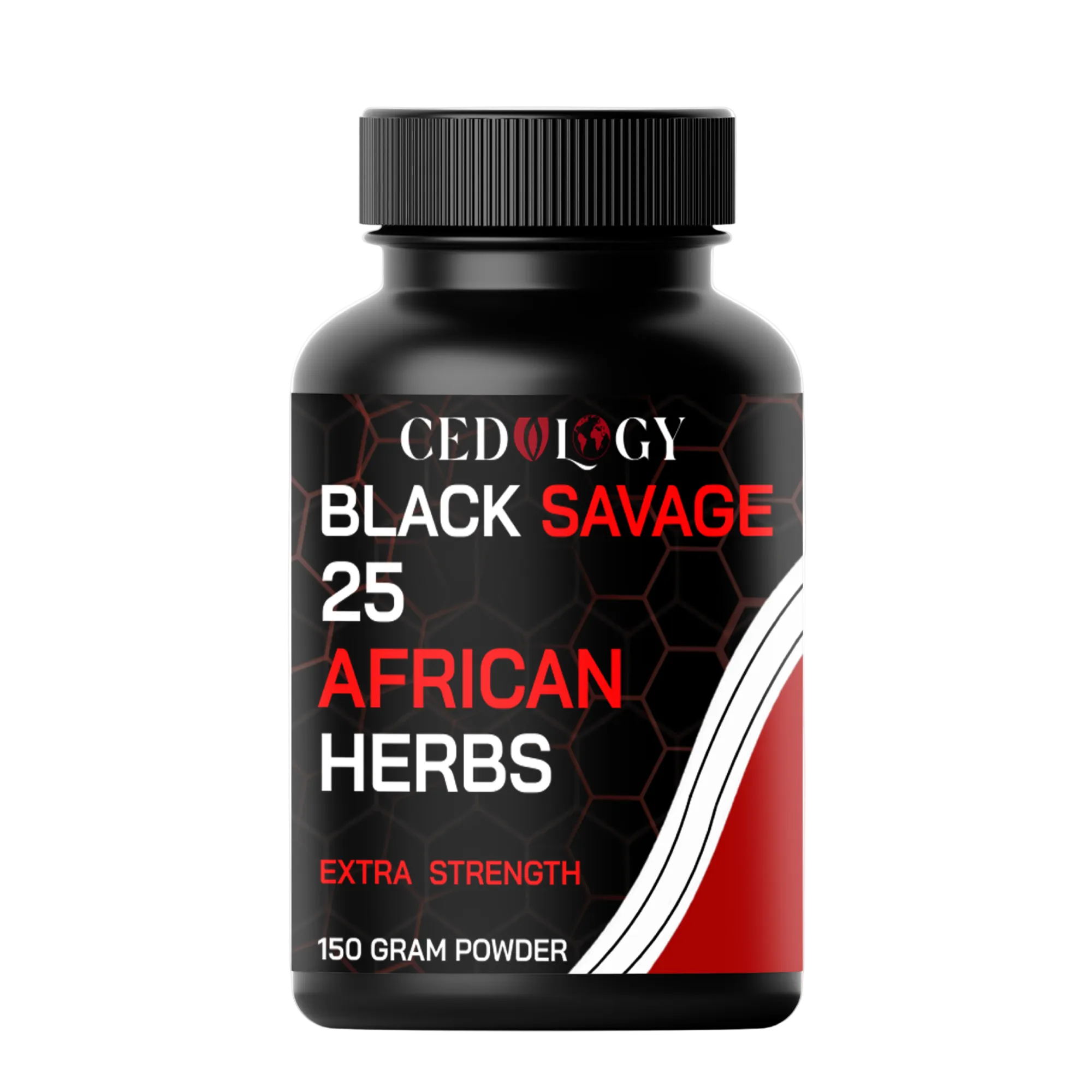 Black Savage - 25 Herbal Blend Powder for Extra Strength (150g)