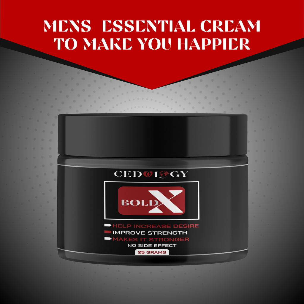 Bold X Cream – 100% Organic Men's Essential Cream (25g)