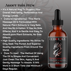 Dominator Oil – 100% Pure & Natural Male Massage Oil (30ml)