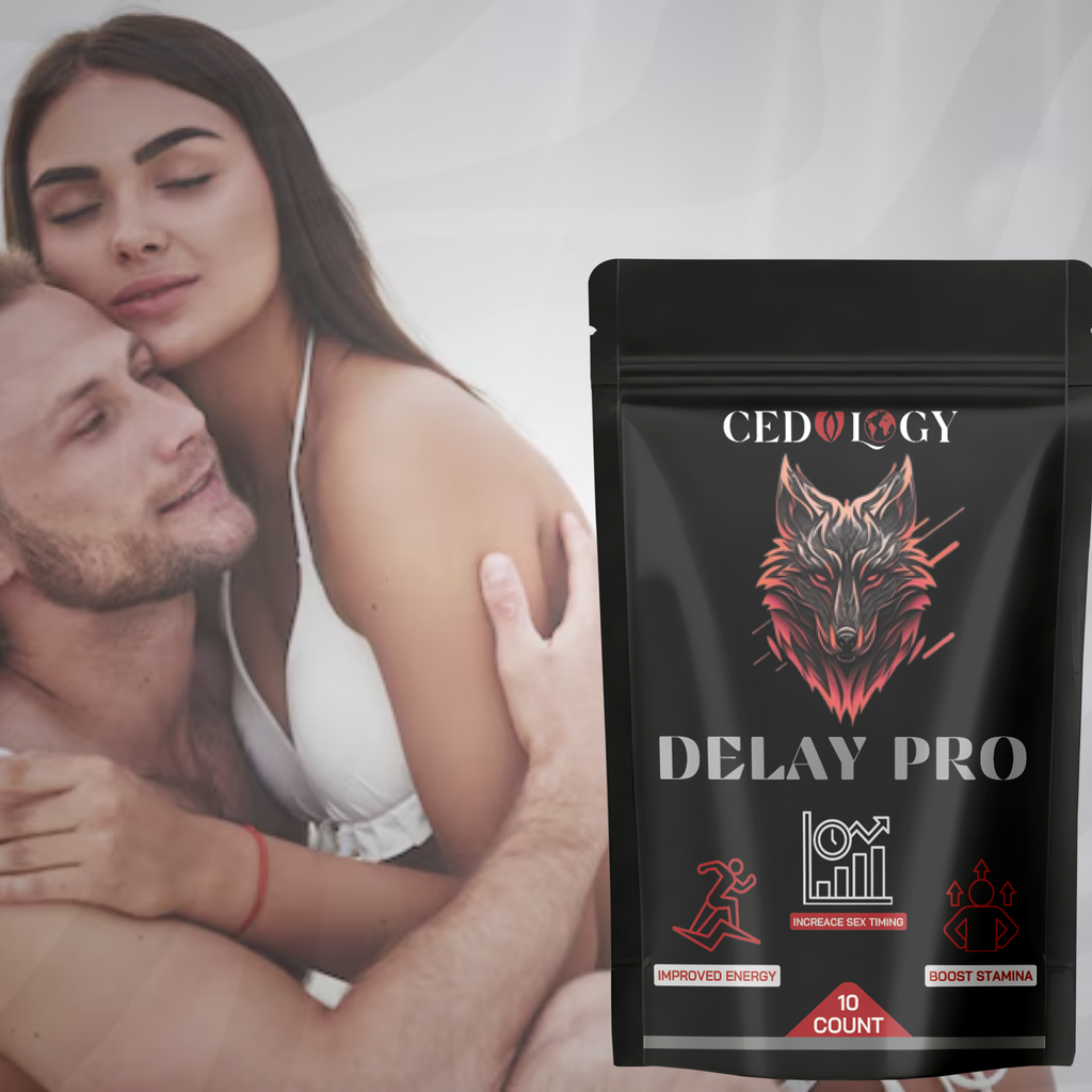 Delay Pro – 100% Organic Men's Endurance Supplement (10 Count)
