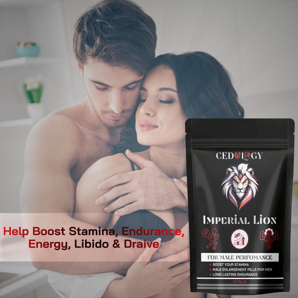 Imperial Lion – 100% Organic Men's Performance & Vitality Supplement (10 Unit)