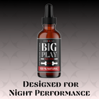 Big Play Massage Oil for Men – 100% Natural Stamina Support (30ml)