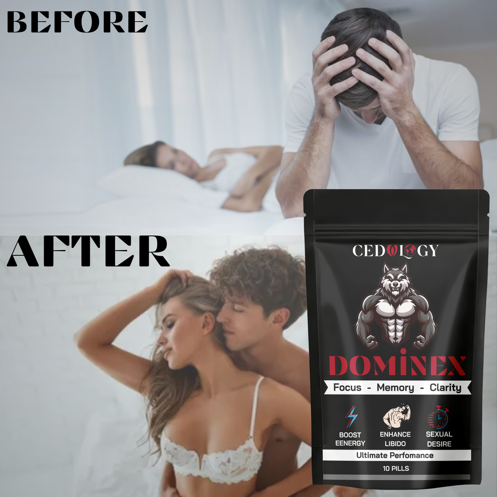 Dominex – All-Natural Men's Performance & Vitality Supplement (10 Unit)