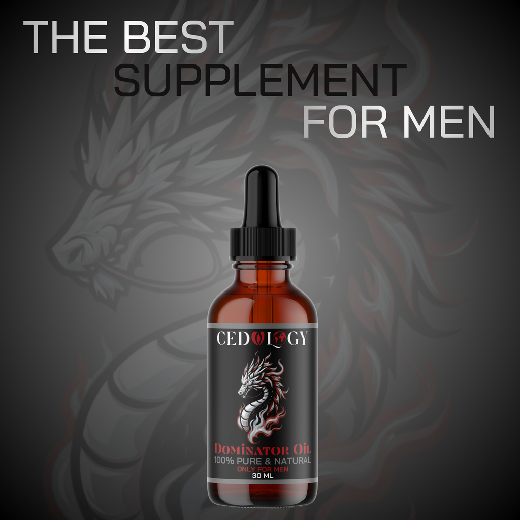 Dominator Oil – 100% Pure & Natural Male Massage Oil (30ml)