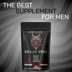 Delay Pro – 100% Organic Men's Endurance Supplement (10 Count)