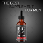 Big Play Massage Oil for Men – 100% Natural Stamina Support (30ml)