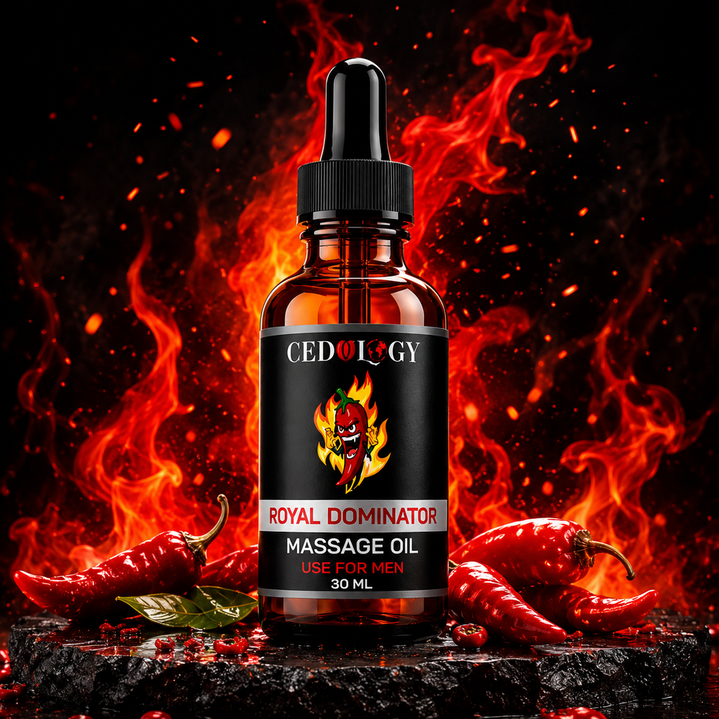 Dominator Oil – 100% Pure & Natural Male Massage Oil (30ml)