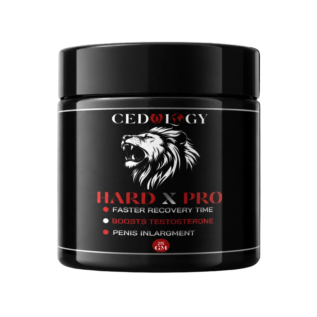 Hard X Pro – 100% Organic Men's Vitality & Strength Cream (25g)