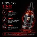 Gentle Flow – 100% Pure & Natural Male Massage Oil (30ml)