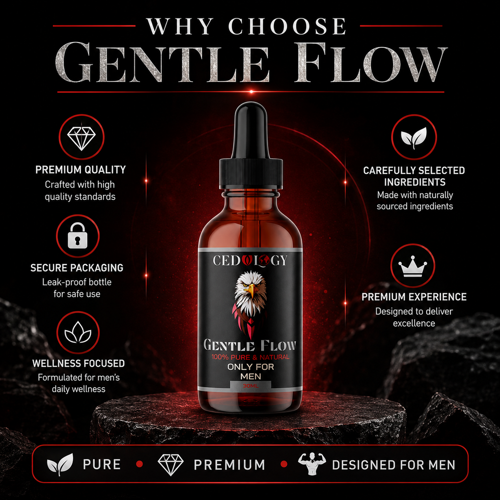 Gentle Flow – 100% Pure & Natural Male Massage Oil (30ml)