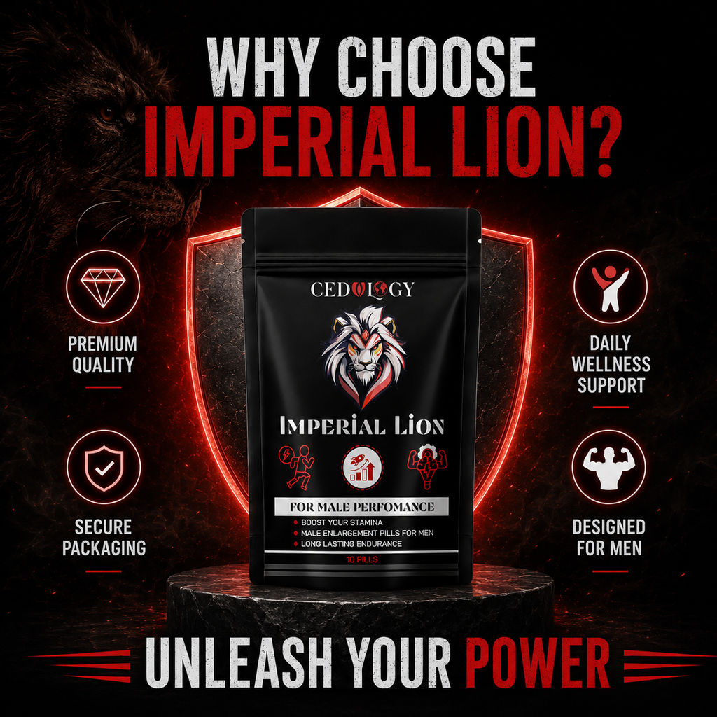 Imperial Lion – 100% Organic Men's Performance & Vitality Supplement (10 Unit)
