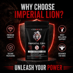 Imperial Lion – 100% Organic Men's Performance & Vitality Supplement (10 Unit)