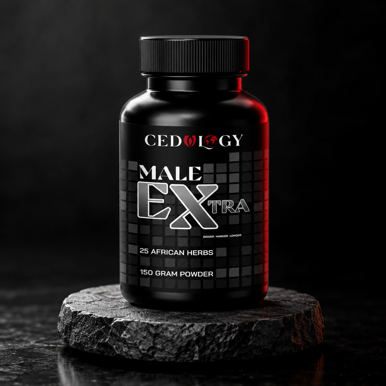 Male Extra - 25 African Herbs Powder For Supports Vitality (150g)