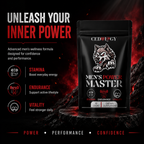Men's Power Master – 100% Organic Dietary Supplement for Stamina & Vitality (10 Unit)