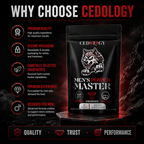 Men's Power Master – 100% Organic Dietary Supplement for Stamina & Vitality (10 Unit)