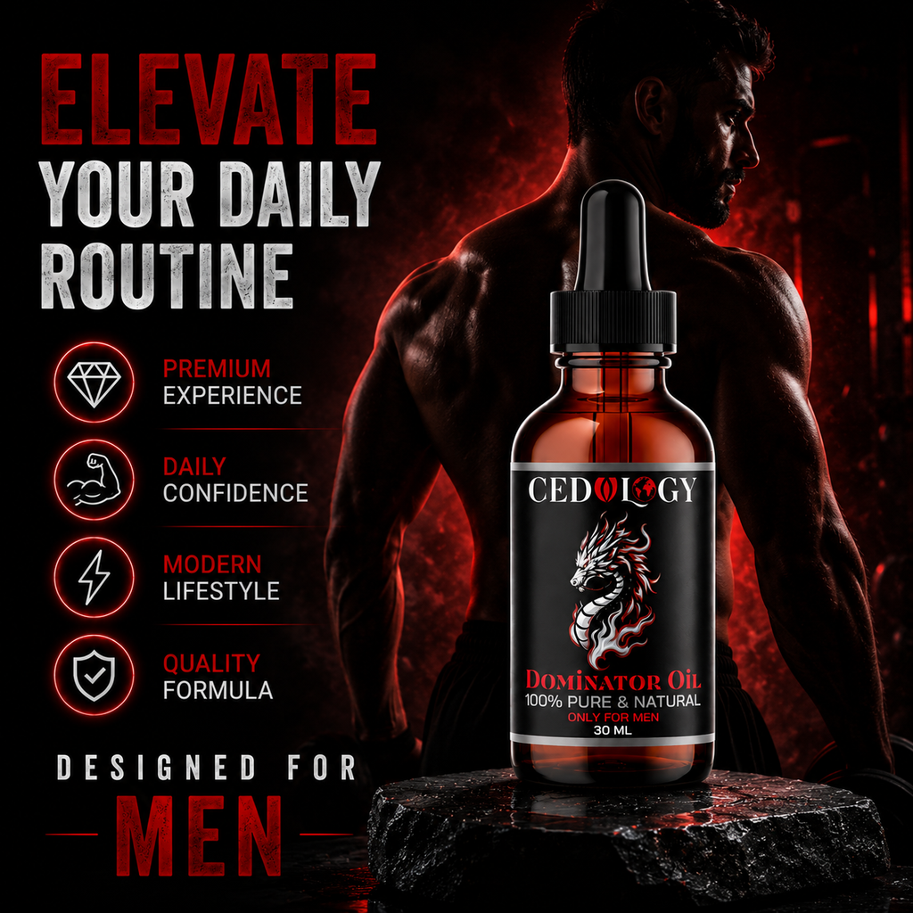 Dominator Oil – 100% Pure & Natural Male Massage Oil (30ml)